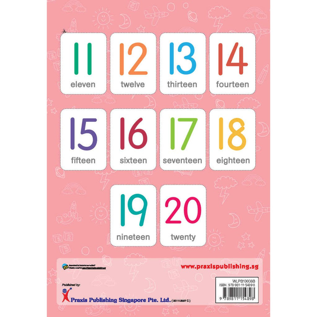 Learning Numbers Book 11-20