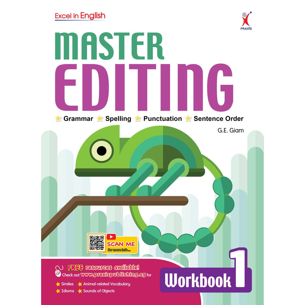 Excel In English - Master Editing Workbook 1