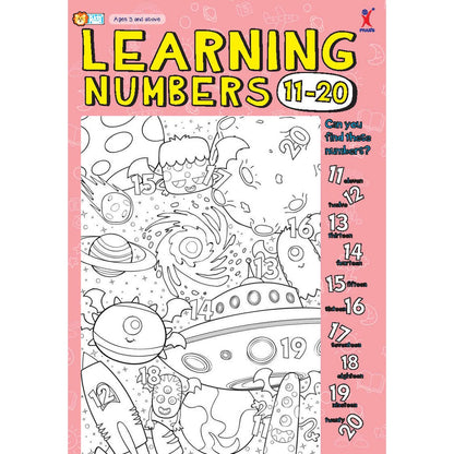 Learning Numbers Book 11-20
