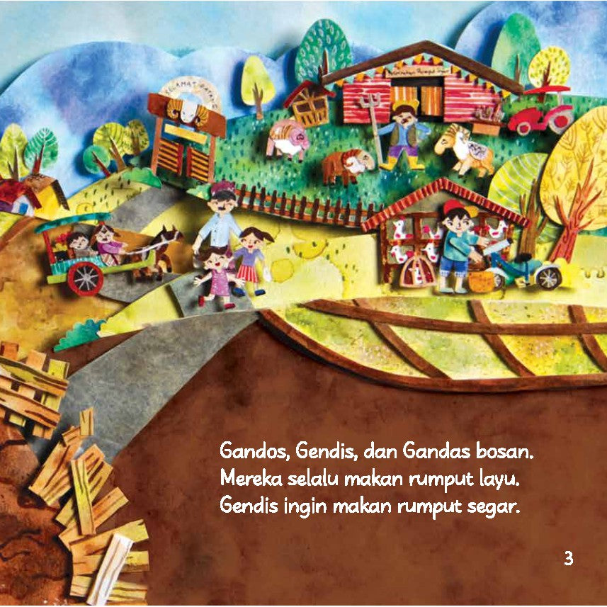 Buku Bergambar Interaktif 2018-Hari Yang Melelahkan - Indonesia