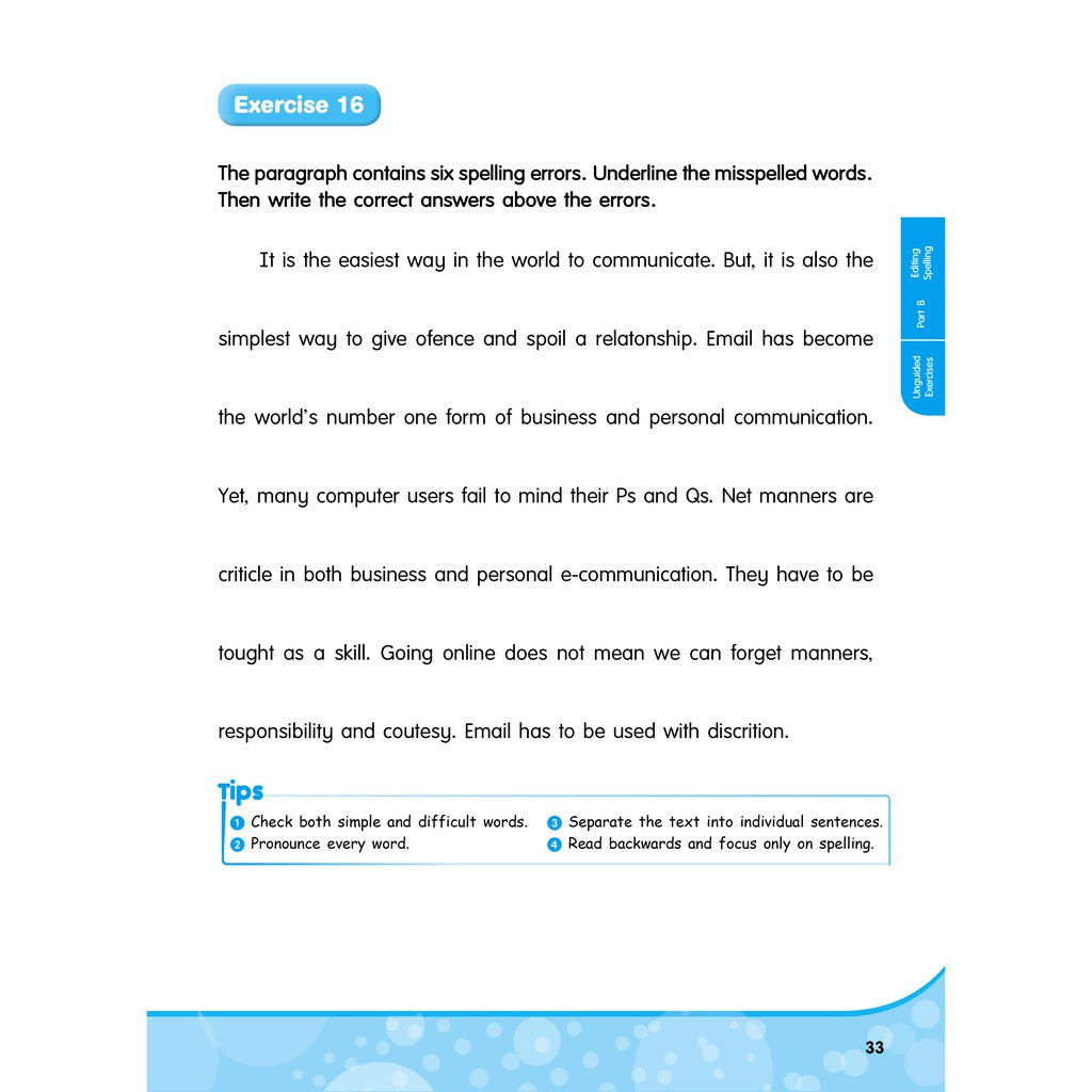 Excel In English - Master Editing Workbook 5