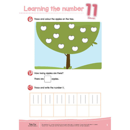 Learning Numbers Book 11-20