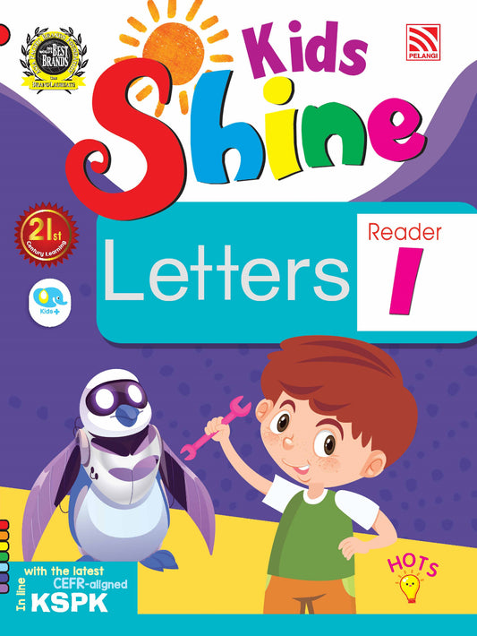 Kids Shine - Letters Activity Book 1