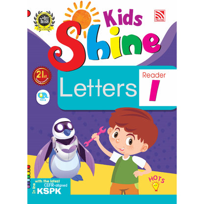 Kids Shine - Letters Activity Book 1