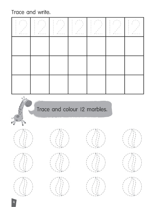 Writing Funland 1 To 10 Fun With Tex Tiger
