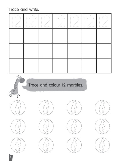 Writing Funland 1 To 10 Fun With Tex Tiger