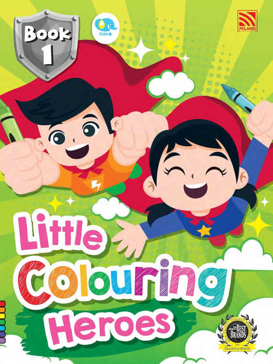 Little Colouring Heroes - Book 1