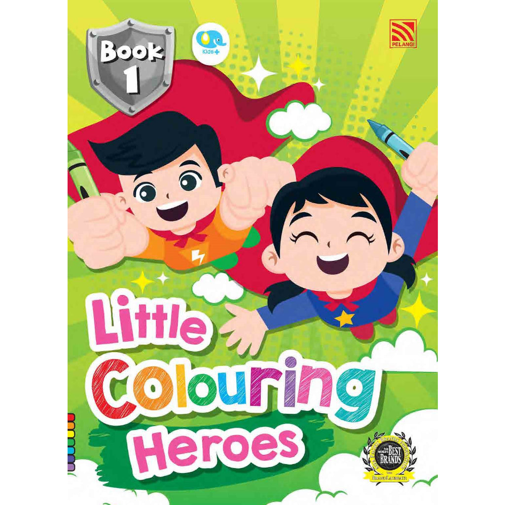 Little Colouring Heroes - Book 1