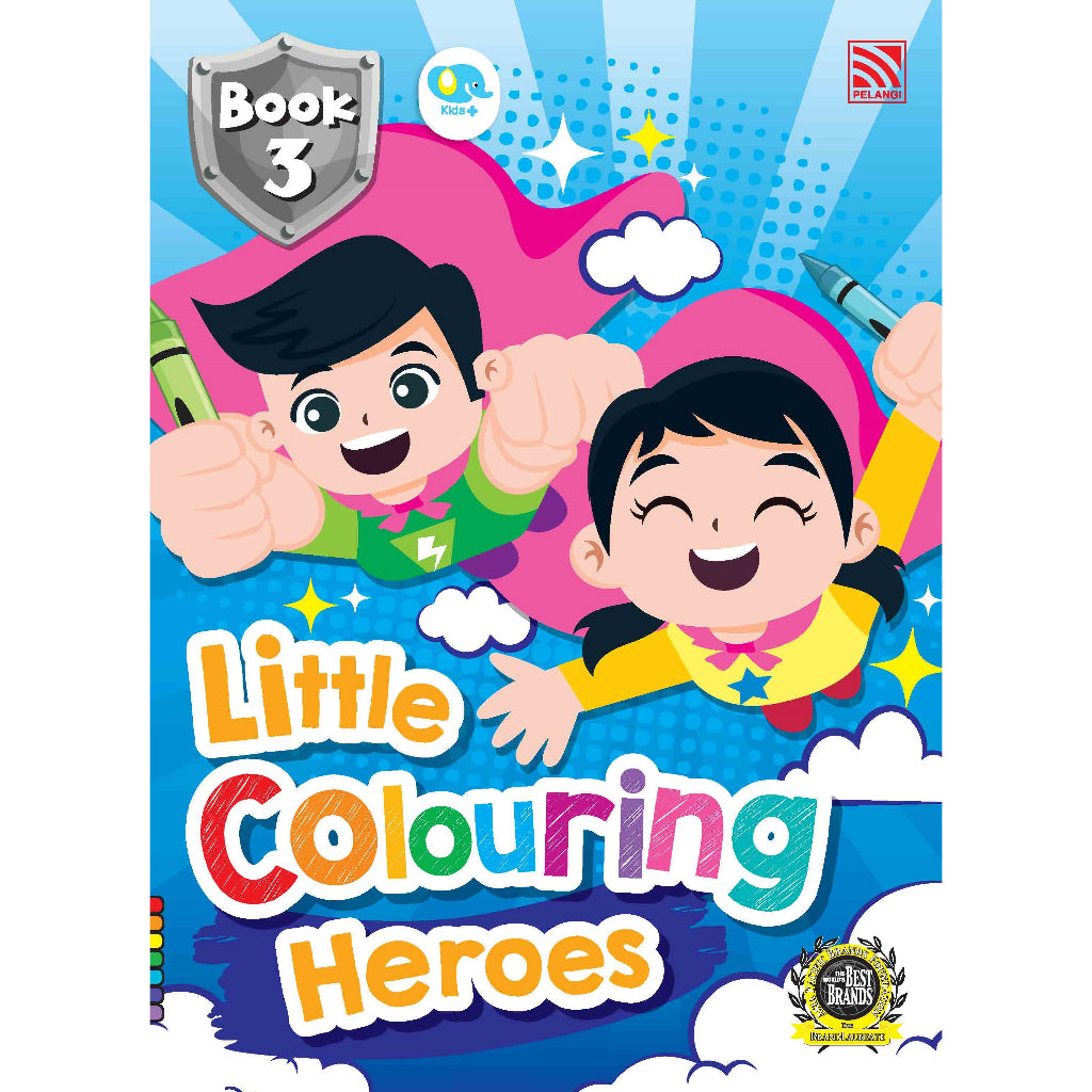 Little Colouring Heroes - Book 1