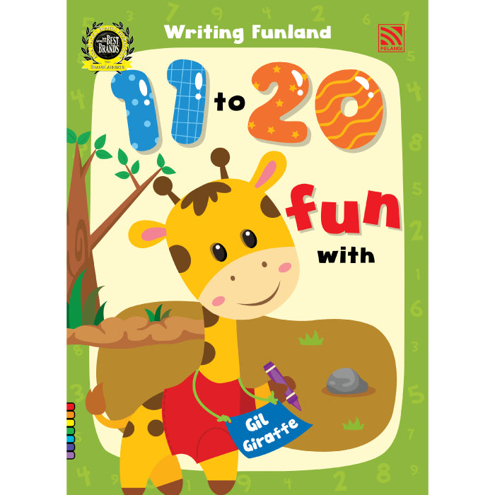 Writing Funland 1 To 10 Fun With Tex Tiger