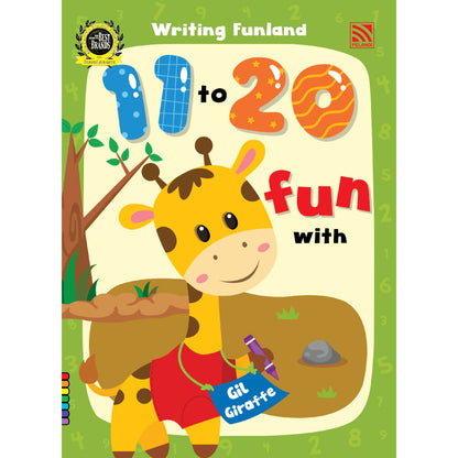 Writing Funland 1 To 10 Fun With Tex Tiger