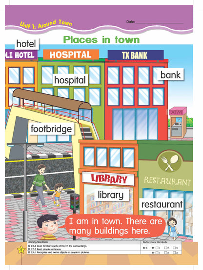Kids Shine - English Activity Book 1