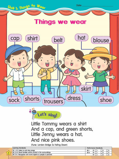 Kids Shine - English Activity Book 1