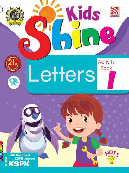 Kids Shine - Letters Activity Book 1