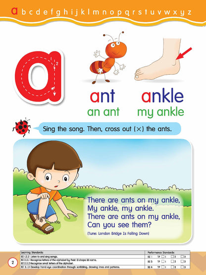 Kids Shine - Letters Activity Book 1