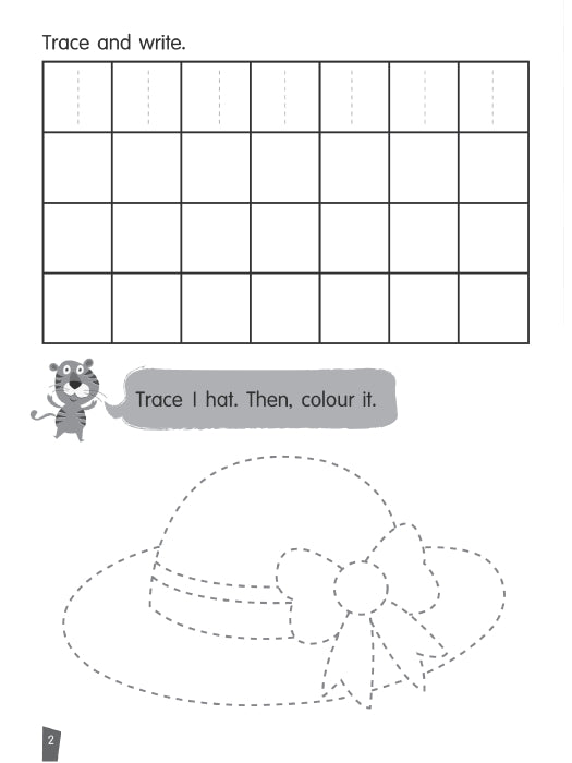 Writing Funland 1 To 10 Fun With Tex Tiger