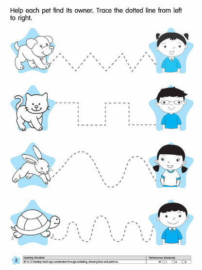 Kids Shine - Letters Activity Book 1