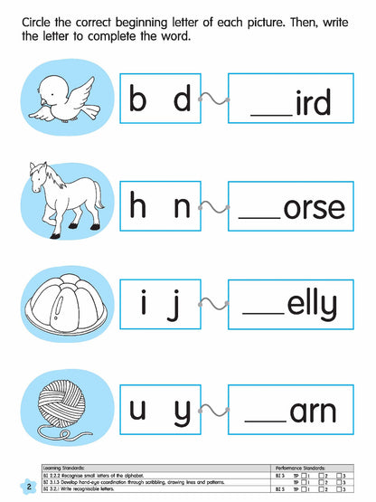 Kids Shine - Letters Activity Book 1