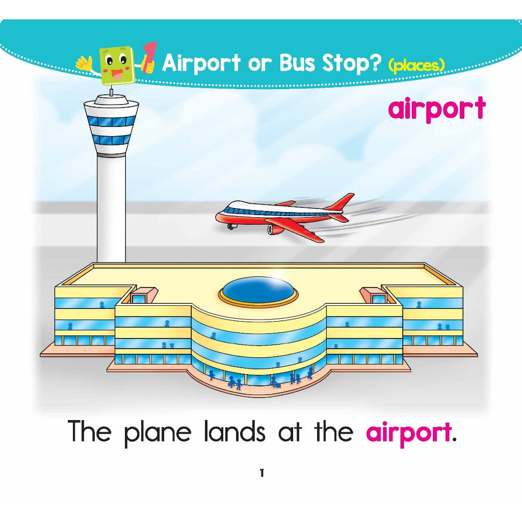 Grammar House : Airport Or Bus Stop?/Boy And Girl