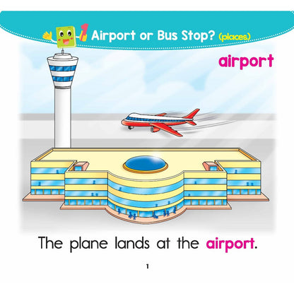 Grammar House : Airport Or Bus Stop?/Boy And Girl