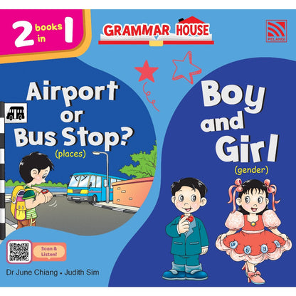 Grammar House : Airport Or Bus Stop?/Boy And Girl