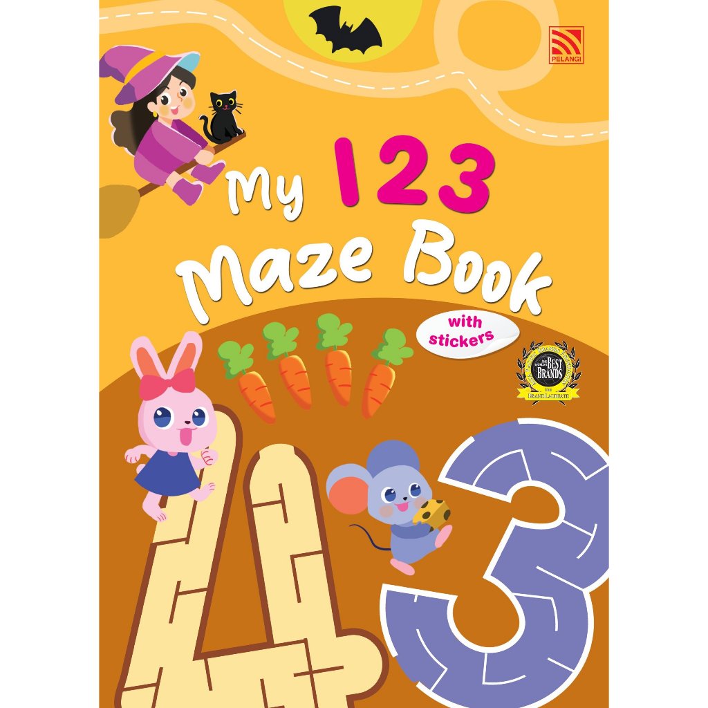 Maze Book - My Dinosaurs & Other Prehistoric Animals Maze Book With Stickers