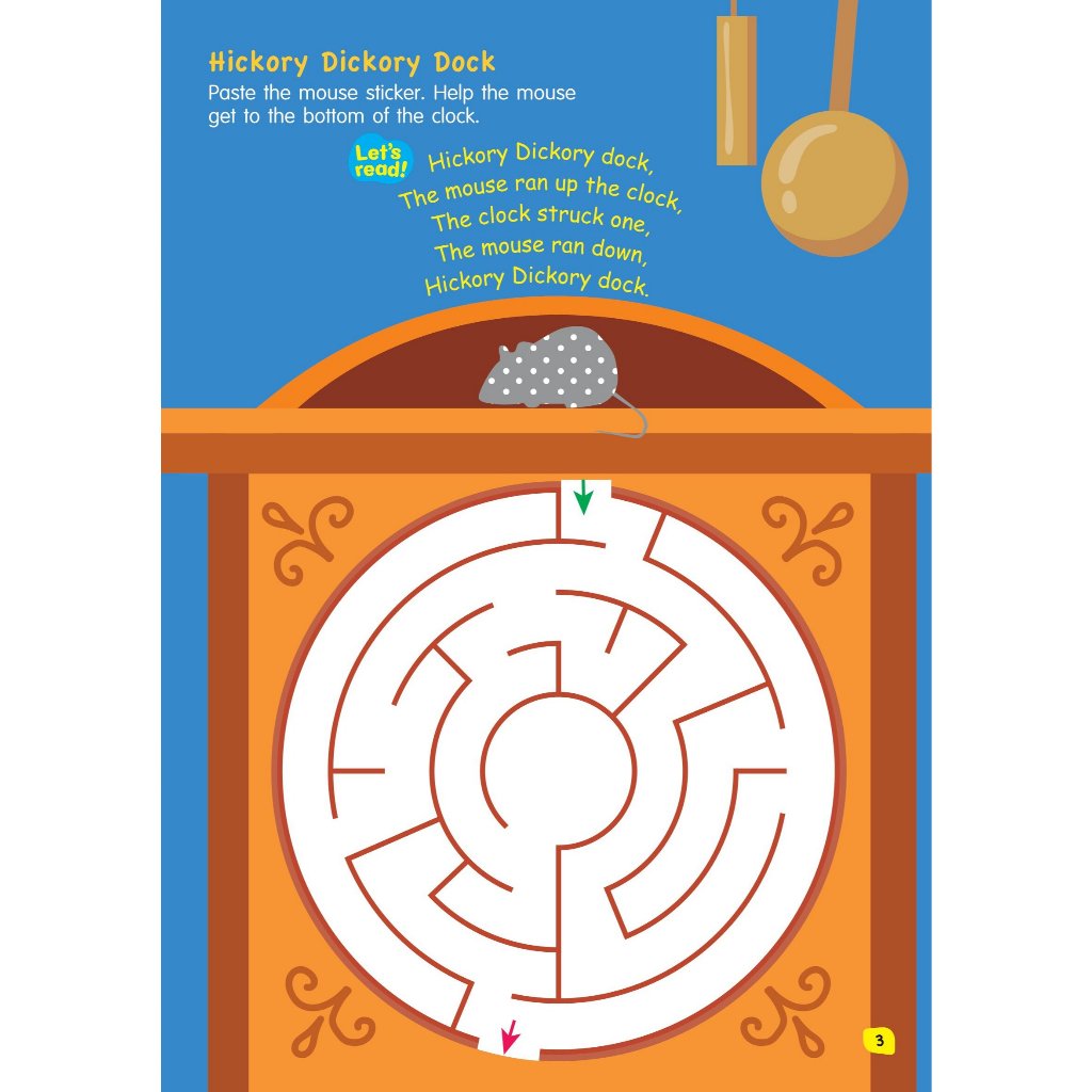 Maze Book - My Dinosaurs & Other Prehistoric Animals Maze Book With Stickers