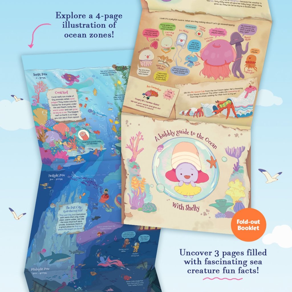Penerbitan Pelangi Indonesia - Brave Katie and the Great Ocean Adventure | Buku Anak Petualangan | Picture Book Anak | Wizard Within