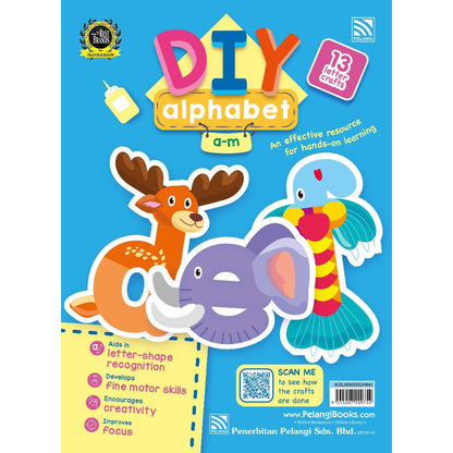 DIY Alphabet | Mainan Edukasi Anak | Belajar Huruf A-Z dengan Cara Seru