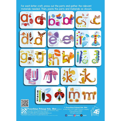 DIY Alphabet | Mainan Edukasi Anak | Belajar Huruf A-Z dengan Cara Seru