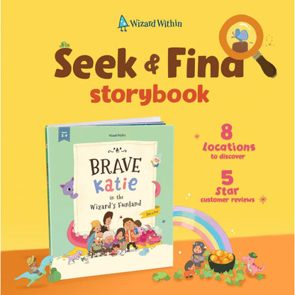 Penerbitan Pelangi Indonesia - Brave Katie in the Wizard’s Funland | Buku Anak Petualangan | Picture Book Anak | Wizard Within