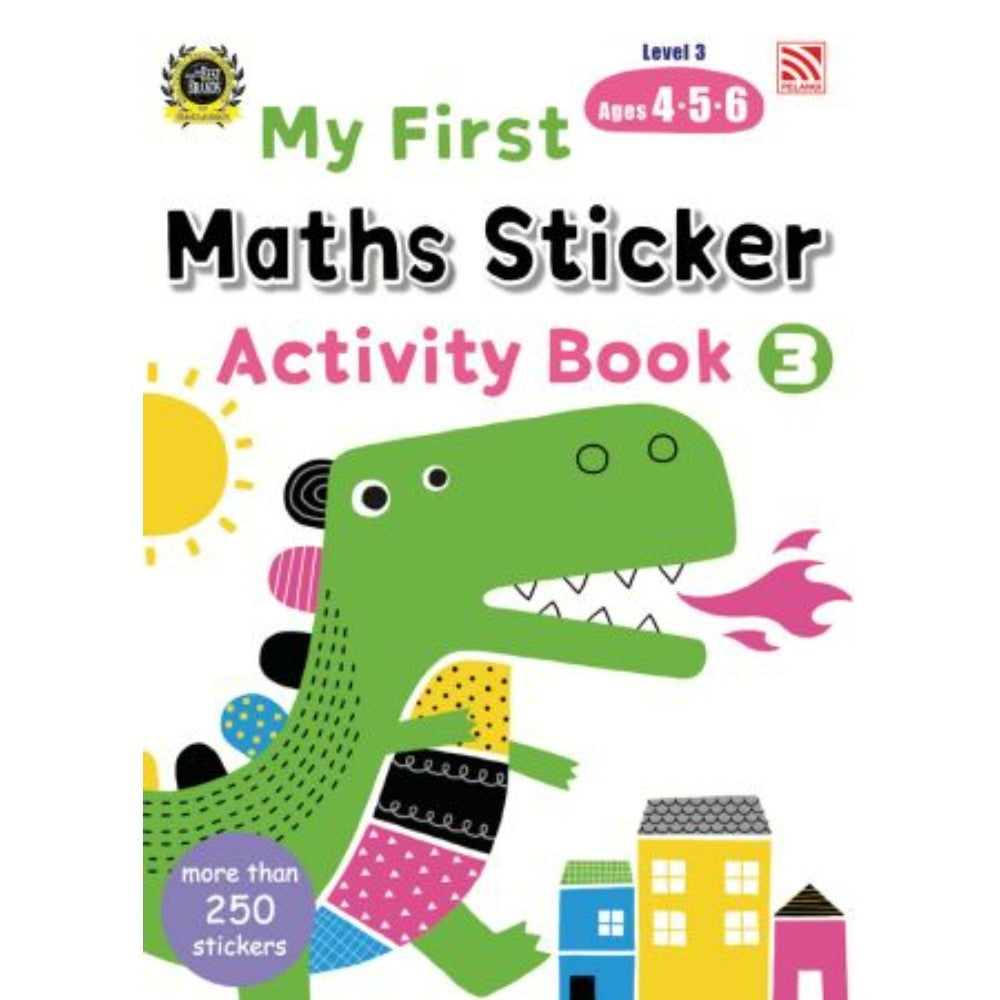 My First Maths Sticker Activity Book 1 (Level 3 Ages 4.5.6)