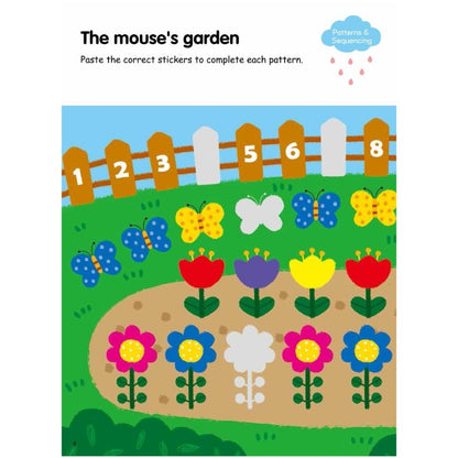 My First Maths Sticker Activity Book 3 (Level 2 Ages 3.4.5)