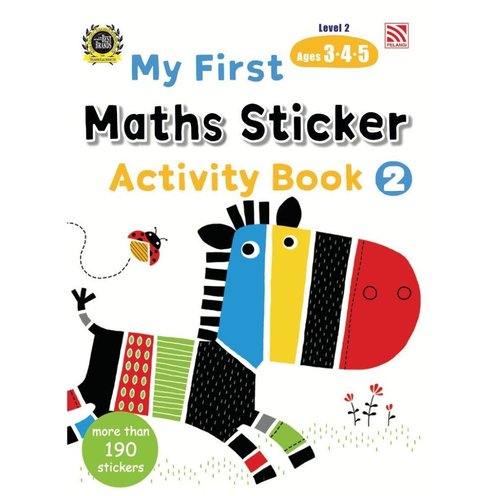 My First Maths Sticker Activity Book 3 (Level 2 Ages 3.4.5)