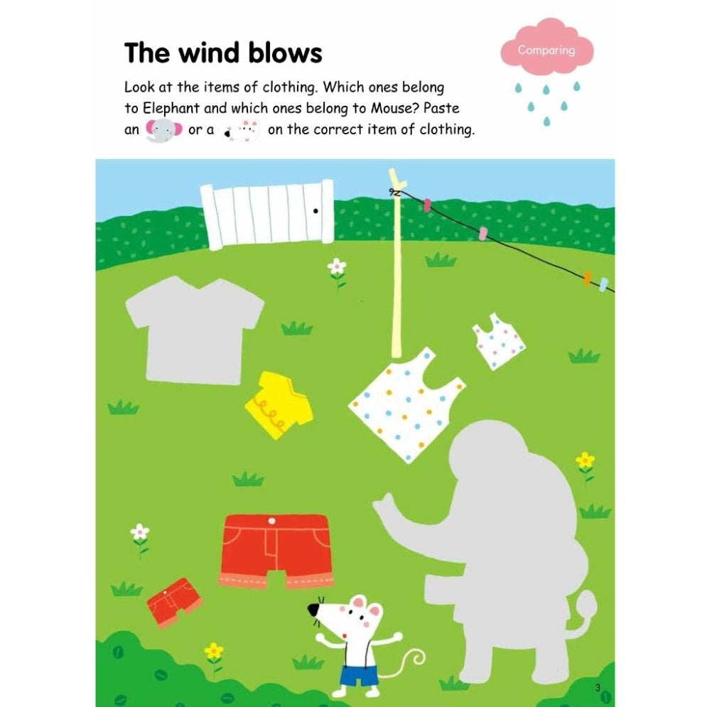 My First Maths Sticker Activity Book 1 (Level 1 Ages 2.3.4)