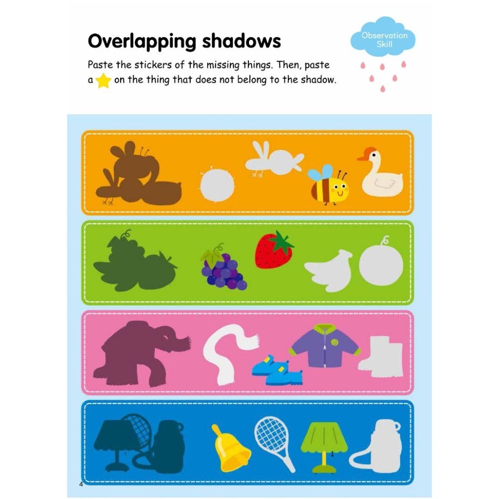 My First Maths Sticker Activity Book 1 (Level 3 Ages 4.5.6)