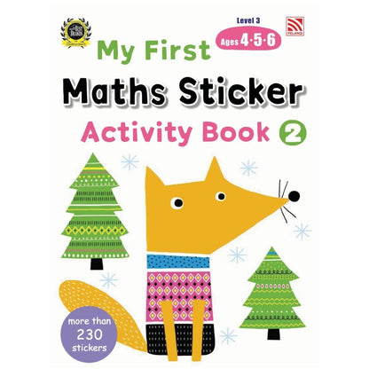 My First Maths Sticker Activity Book 1 (Level 3 Ages 4.5.6)