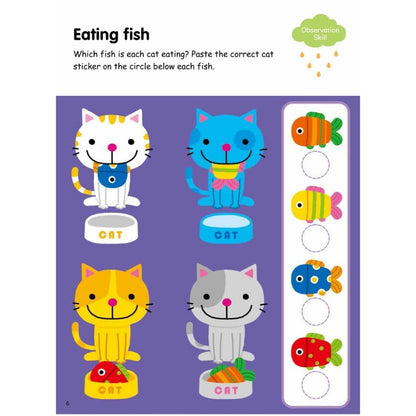 My First Maths Sticker Activity Book 1 (Level 1 Ages 2.3.4)