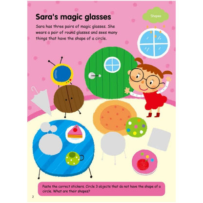 My First Maths Sticker Activity Book 3 (Level 2 Ages 3.4.5)