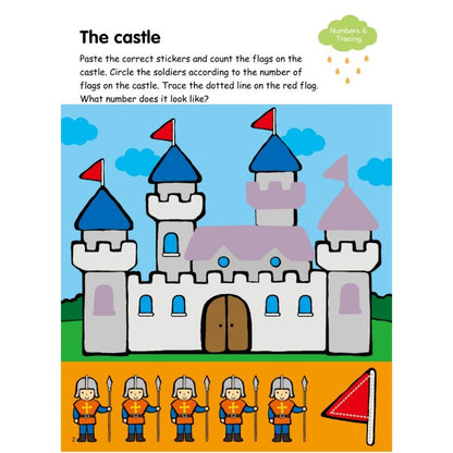 My First Maths Sticker Activity Book 3 (Level 2 Ages 3.4.5)