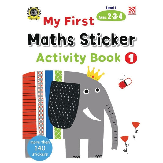 My First Maths Sticker Activity Book 1 (Level 1 Ages 2.3.4)