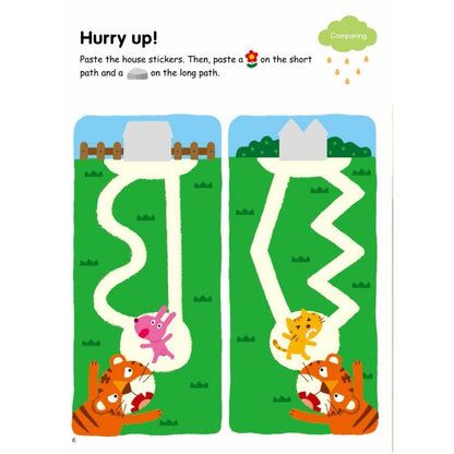 My First Maths Sticker Activity Book 1 (Level 1 Ages 2.3.4)