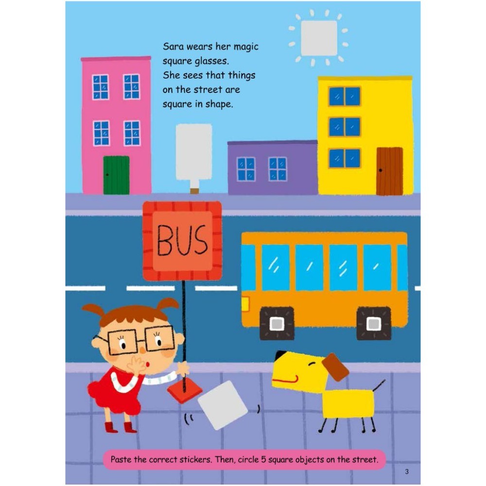 My First Maths Sticker Activity Book 3 (Level 2 Ages 3.4.5)