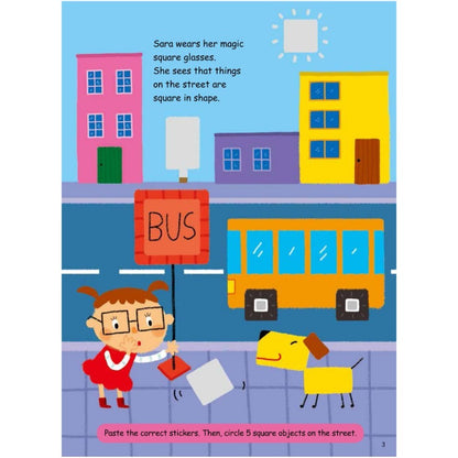 My First Maths Sticker Activity Book 3 (Level 2 Ages 3.4.5)