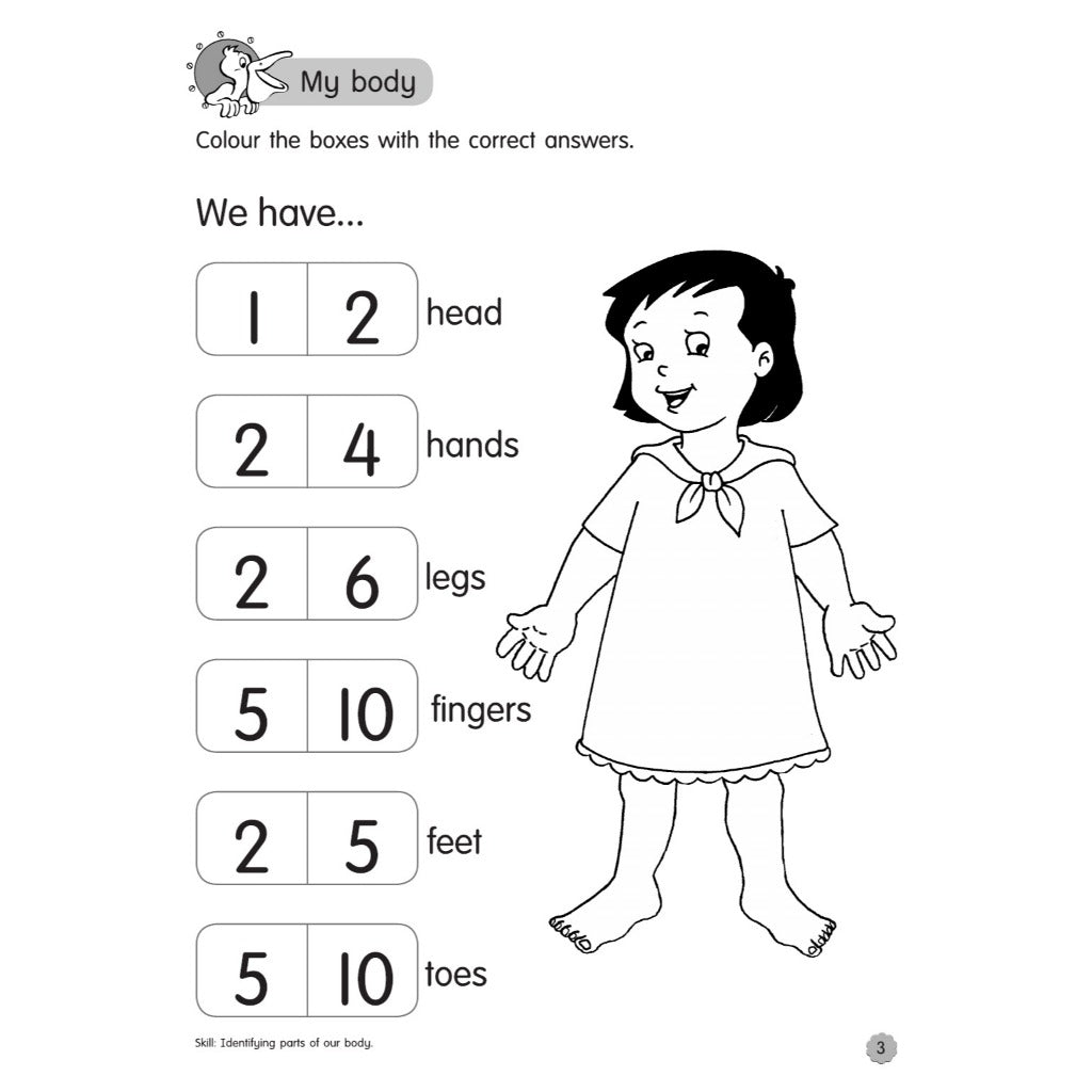 Bright Kids 2022 - Pre Primary Maths (Bi)