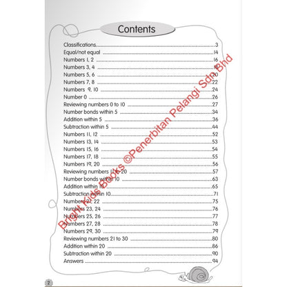 Bright Kids 2022 - K1 Maths