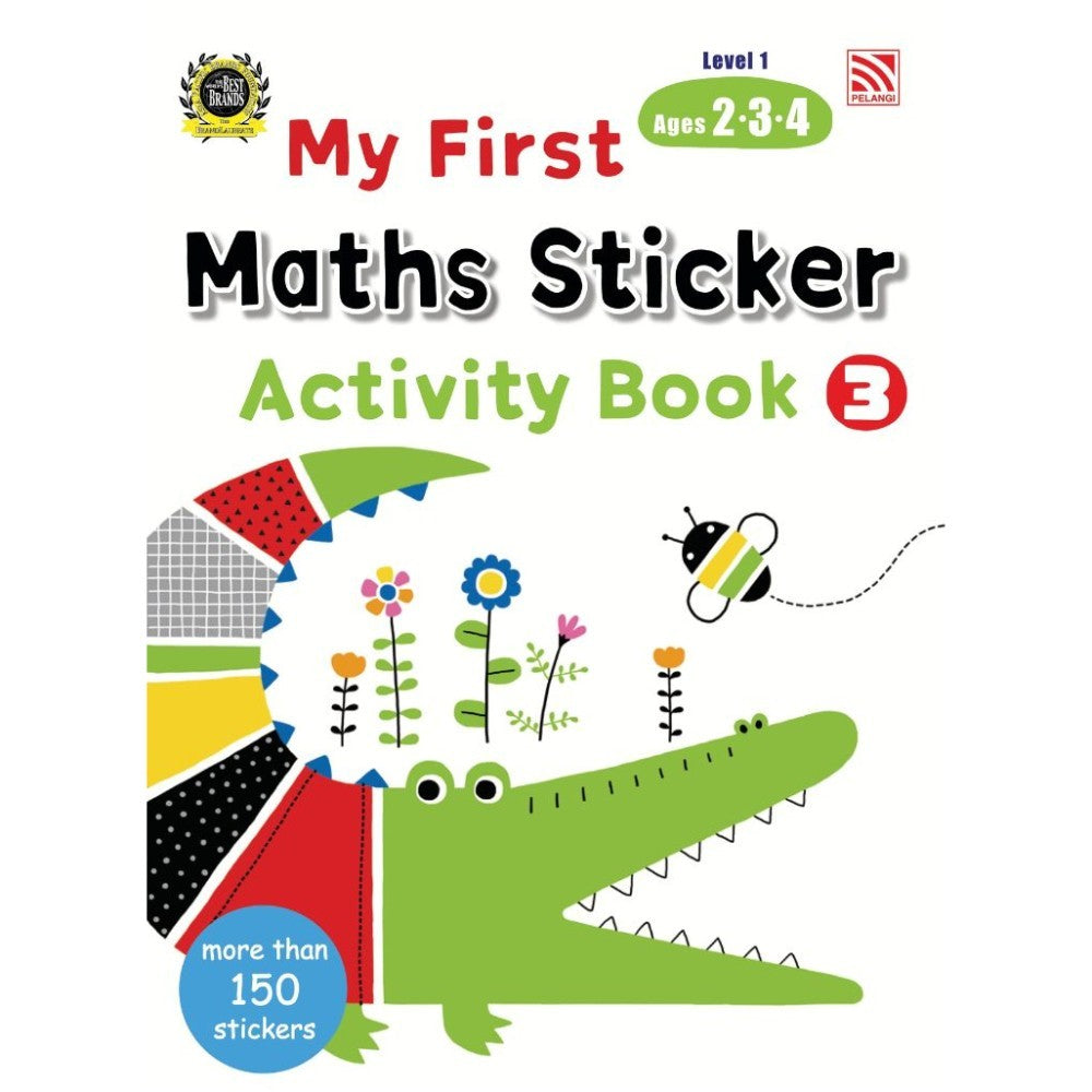 My First Maths Sticker Activity Book 1 (Level 1 Ages 2.3.4)