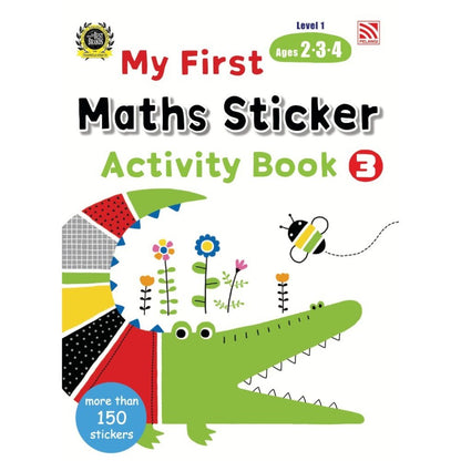 My First Maths Sticker Activity Book 1 (Level 1 Ages 2.3.4)