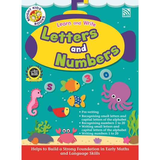Bright Kids-Learn And Write Letters And Numbers