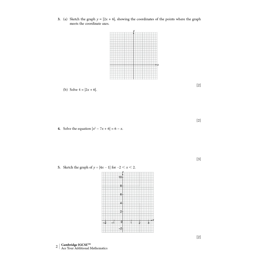 Cambridge Igcse ™ Mathematics Core And Extended